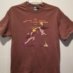 Telsa and Edison Battle Shirt medium